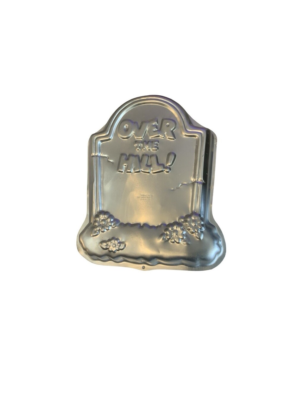 Over the Hill Cake Pan Mold Wilton Tombstone 40th 50th Birthday Vtg 2105-1237